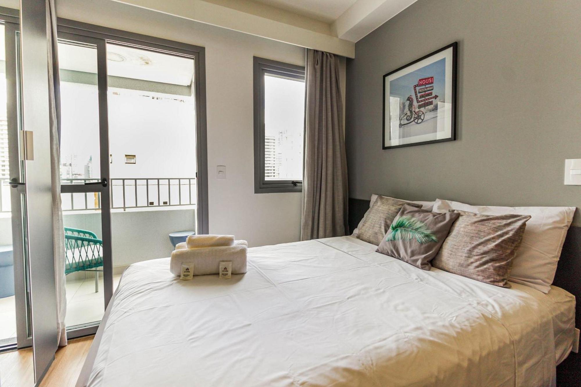 Apartamento Bu1104 - Brooklin | 400m Do Metro| Consulado *